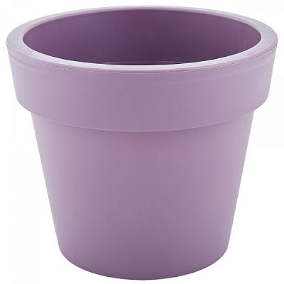 Горшок пластиковый Алеана Гамма 20х17 круглый 2,8 л фиолетовый (115072) 