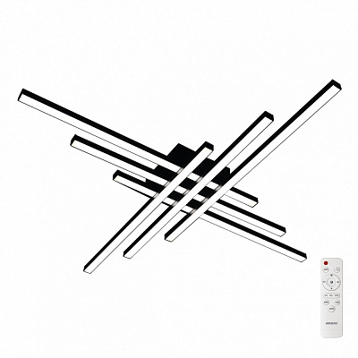 Люстра світлодіодна ARDERO AL6184ARD NAVIGATOR 80 Вт чорний 80974