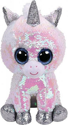 М'яка іграшка TY Flippables білий єдиноріг Pixy 12 см 35319