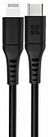 Кабель Promate PowerLink-120 USB-C to Lightning 3А 1,2 м чорний (powerlink-120.black) 