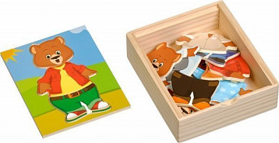 Набор Іграшки з дерева Медвежонок Миша