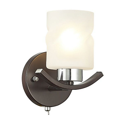 Бра Victoria Lighting 1x60 Вт E27 хром/венге Fonce/AP1