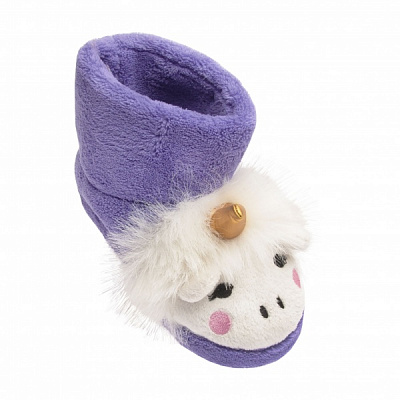 Капці дитячі для дівчинки Home Story р.25-26 фіолетовий 211552-7