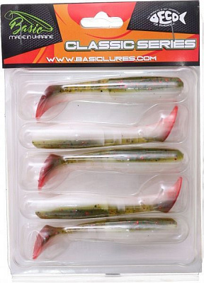 Приманка рыболовная Basic Lures 75 мм 5 шт. CLASSIC SHAD 3 коричневый