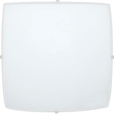 Светильник настенно-потолочный Декора НББ Аляска 2x60 Вт E27 белый 15552 gl 