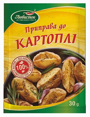 Приправа для картофеля 30 г Любисток (4820076010224) 