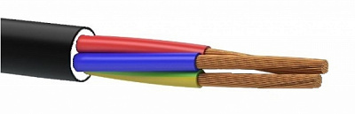 Кабель силовой с заполнителем многожильный HausMark H05VV-F 1,5 медь 