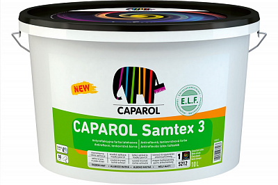 Фарба інтер'єрна латексна Caparol Samtex 3 База 1 E.L.F. глибокий мат 10л 15,2кг