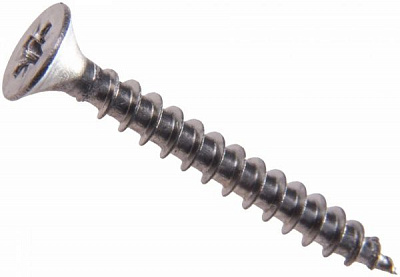 Шуруп універсальний потайна головка нерж 3,5x25 мм 30 шт EXPERT FIX