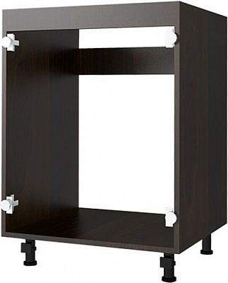 Тумба нижняя под мойку 600x820x522 мм орех темный 