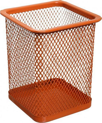 Підставка для ручок 8х8х10 см JM804 помаранчева Nota Bene