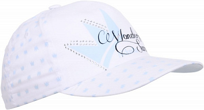 Кепка для девочек Pampona 21 L 08 р.50 бело-голубой 