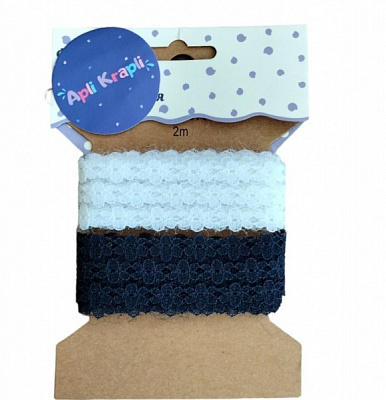 Набір для творчості Мереживо (2 кольори по 2 м) АпліКраплі