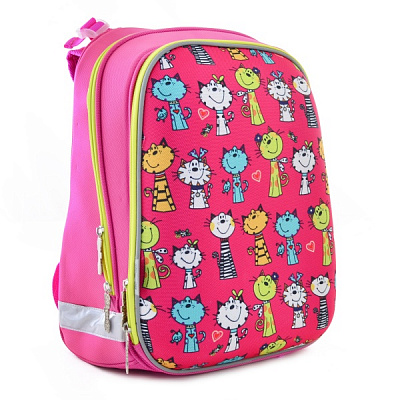 Рюкзак каркасний 1 вересня H-12 Kotomaniya rose