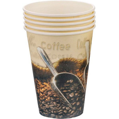 Стакан бумажный Weekend 360 мл 6 шт.