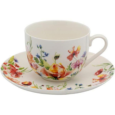 Чашка с блюдцем Colibri 230 мл 21-244-036 Krauff