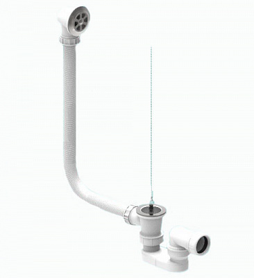 Сифон для ванны ALBA пробка, выход 40/50, Alba