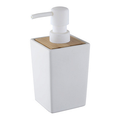 Дозатор для рідкого мила Bisk PURE білий 6575