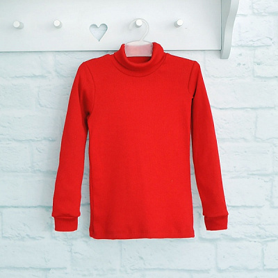 Гольф для девочки Blanka р.154 красный 110304 