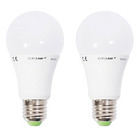 Лампа світлодіодна Eurolamp 2 шт./уп. 12 Вт A60 матова E27 220 В 4000 К MLP-LED-A60-12274(E) 