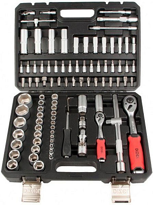 Набір ручного інструменту DIZEL професійний, DZ-094, 1/2-1/4