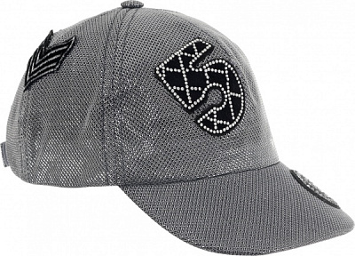 Кепка для девочек Pampona 21 L 19 р.54 серебряный 