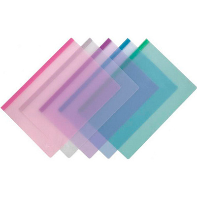 Папка с зажимом 5538Е микс А4 8 мм Miracle Deli