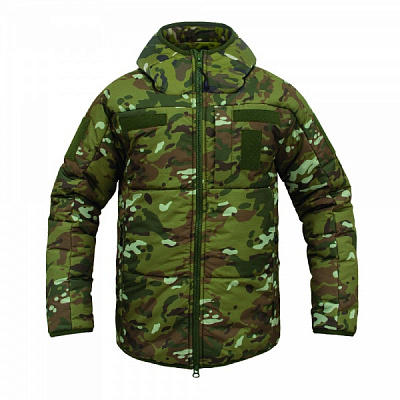 Куртка Expert ® тактична зимова з каптуром Rip Stop,на синтапоні, р.XL multicam