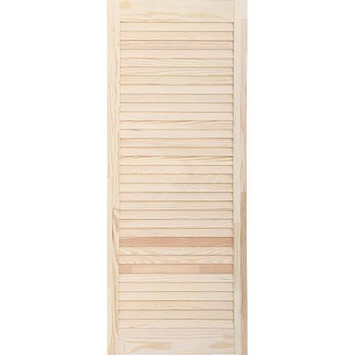 Жалюзийная дверца сосновая 993х444 мм