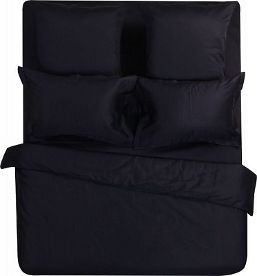 Комплект постельного белья Loft 2 черный Karna 