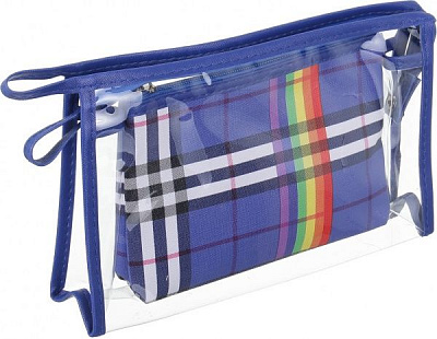 Набір косметичок Веселка 2 B107RND синій