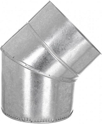 Колено термо 1 мм нерж/оц Ф150/220 мм 45°LIRA-LTD 