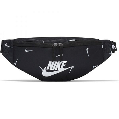 Сумка поясна Nike Heritage CV1082-010 чорний із білим