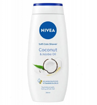 Гель для душу Nivea Кокос 250 мл