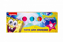 Тесто для лепки SpongeBob SquarePants 9 цветов 122177