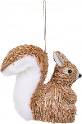 Декорація новорічна Білка 13х7см EPI-LD14B180