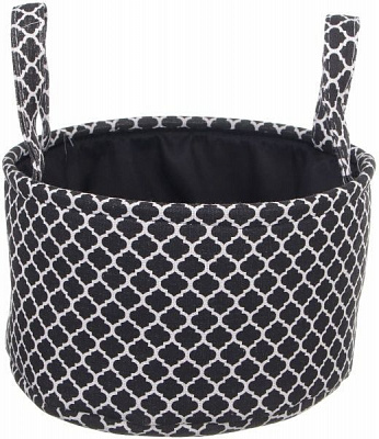 Корзина Decor 24х14 см черный