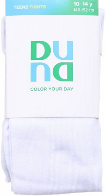 Колготки детские унисекс Duna 4398 р.146-152 белый 