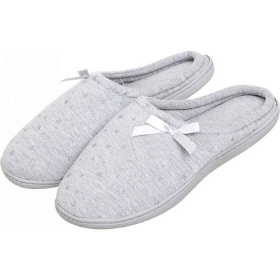 Обувь домашняя женская La Nuit Home Звездные р. 36-37 серая