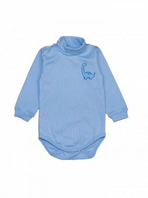 Боди-гольф для мальчика Luna Kids Дино р.86 голубой 0088 