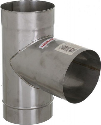 Трійник моно 1 мм нерж Ф150 мм 87°LIRA-LTD