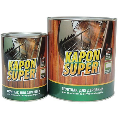 Лак НЦ ґрунт KAPON SUPER Блеск не створює плівки 2,4 л