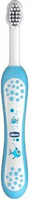 Зубная щетка Chicco (голубая) мягкая 1 шт.