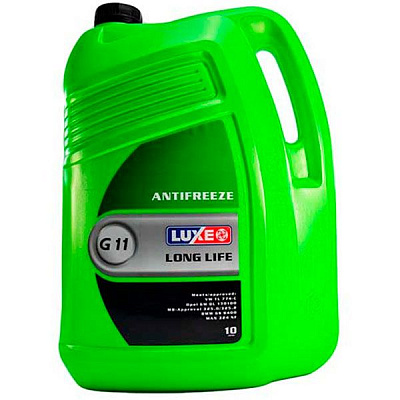 Антифриз Luxe Long Life G11 -40°C 10л зелений