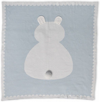 Простирадло 90х90 см світло-блакитний 1265