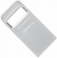 Флешпам'ять USB Kingston DataTraveler Micro 128 ГБ USB 3.2 silver (DTMC3G2/128GB) 