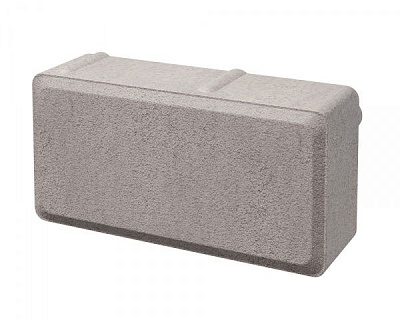 Тротуарная плитка Brukland H= 60 мм серая