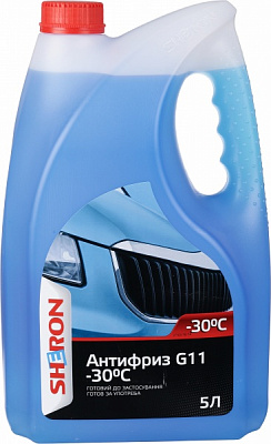 Антифриз SHERON -30 °C 5 л синий 990997