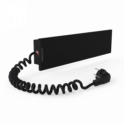 Полотенцесушитель электрический Rhein Legacy 400х100 Е PE/MAT RAL9005 24W