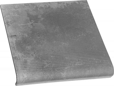 Клинкерная плитка Alivio antracyt stopnica v-shape 30x32 Cerrad